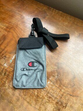 Champion Crossbody phone wallet grey
